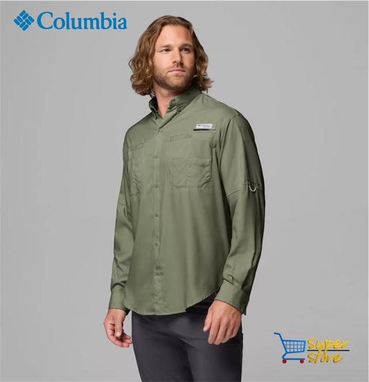 Camisa Columbia Tamiami manga larga