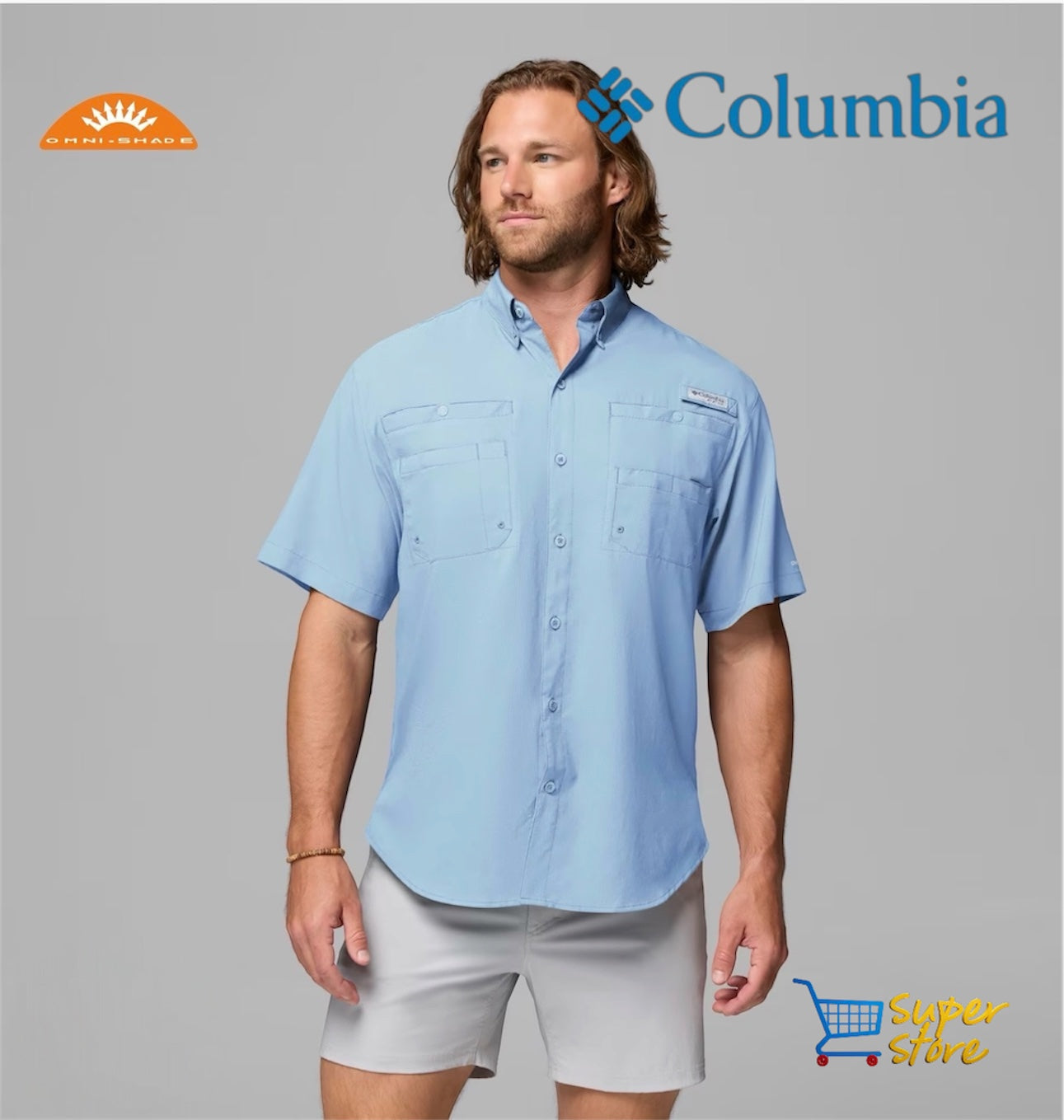 Camisa Columbia Tamiami