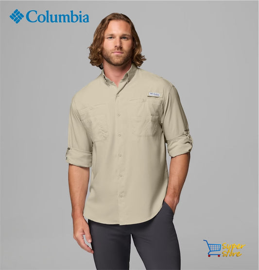Camisa Columbia Tamiami manga larga