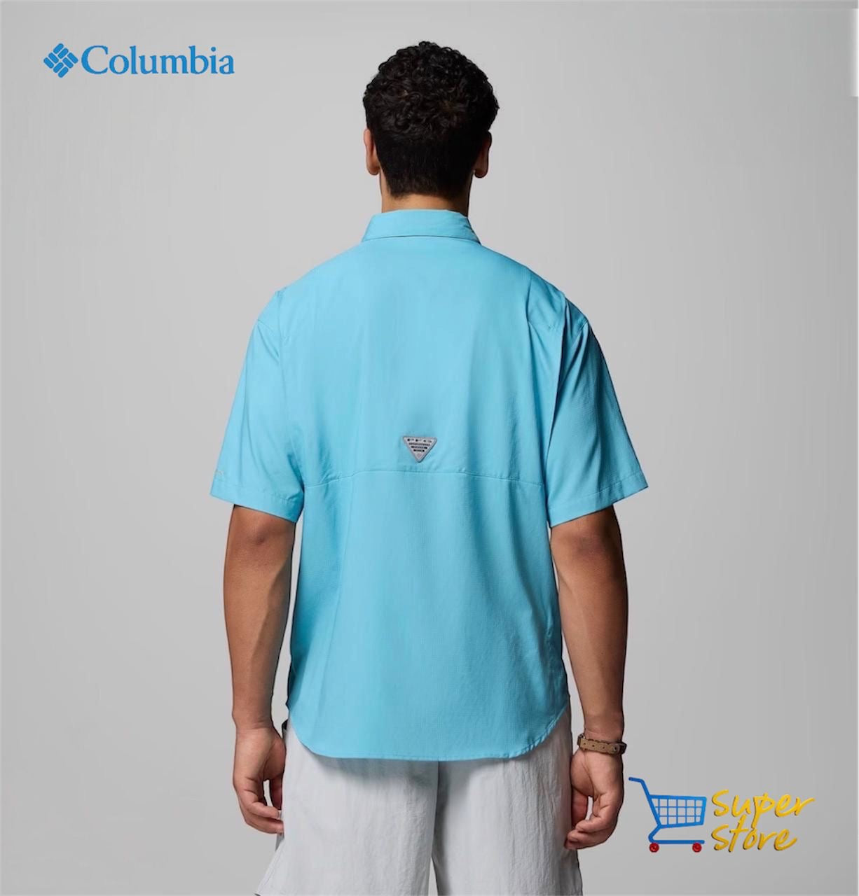 Camisa Columbia Tamiami manga corta