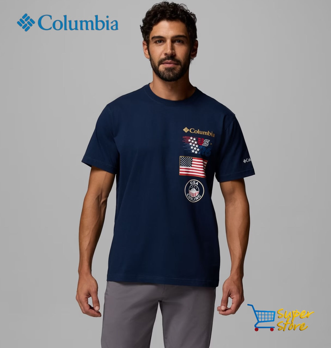 Camiseta Columbia USA 2026