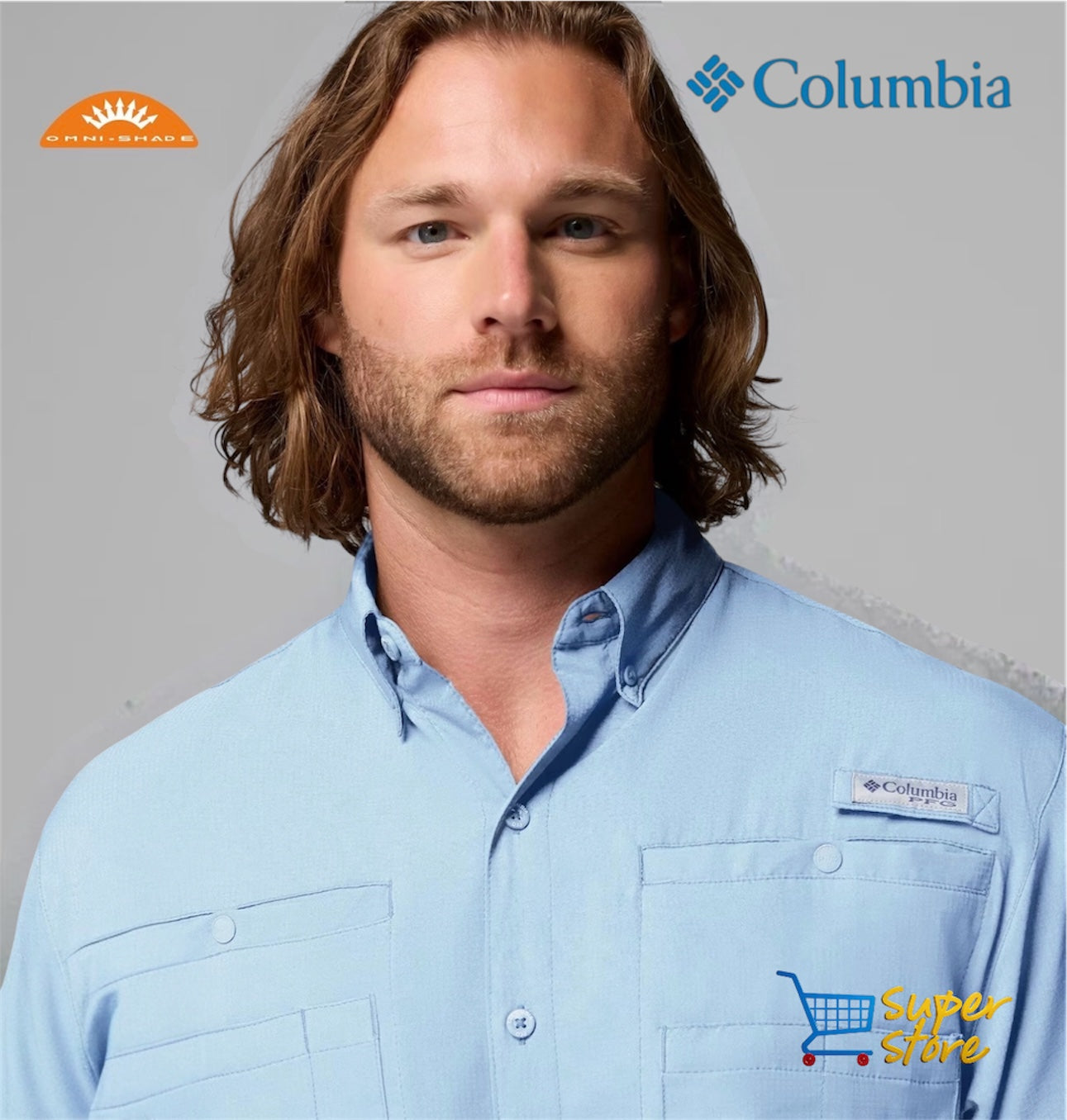 Camisa Columbia Tamiami