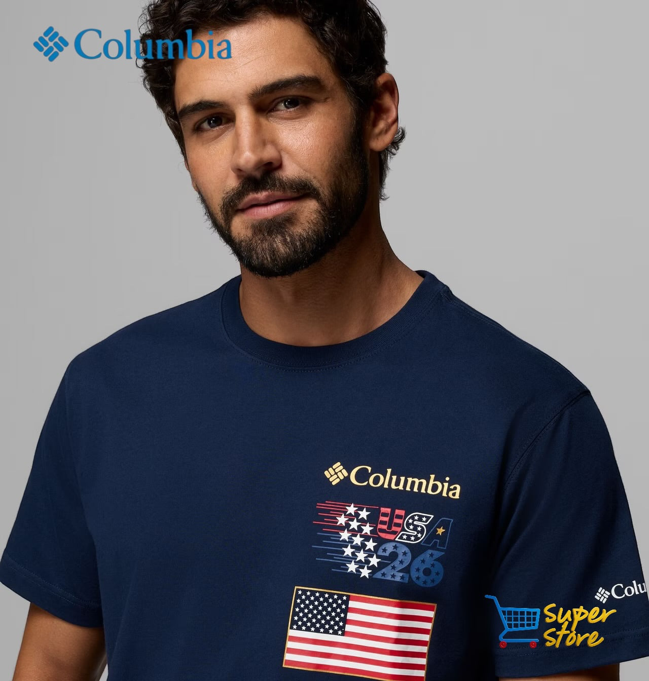 Camiseta Columbia USA 2026