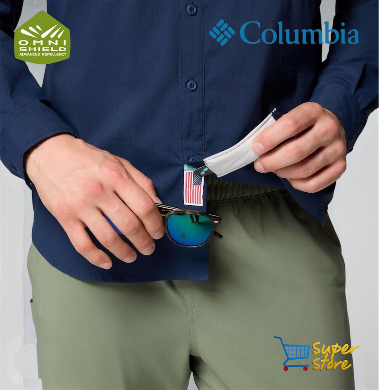 Camisa Columbia Bahama Elite
