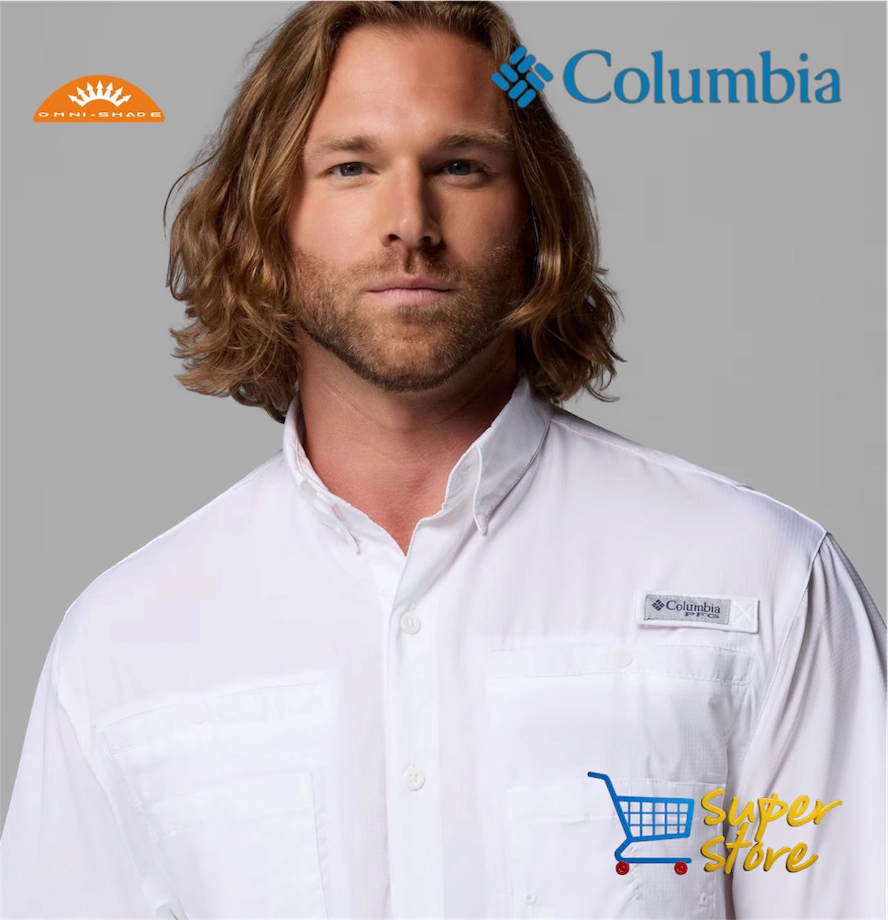 Camisa Columbia Tamiami