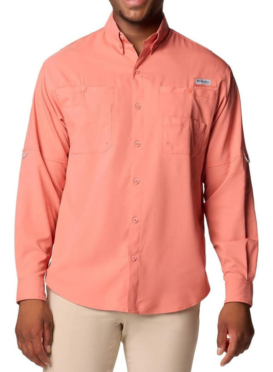 Camisa Columbia Tamiami Manga Larga